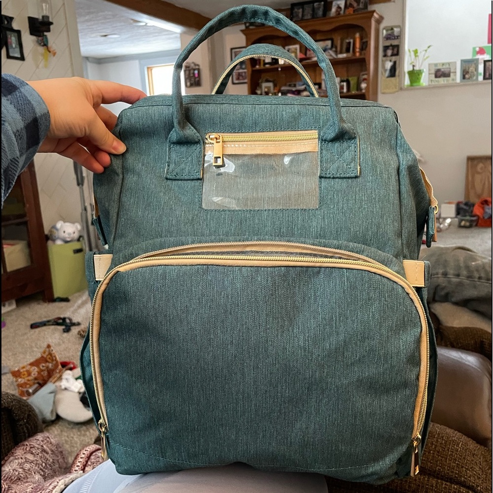 Diaper Bag w/built in changing pad